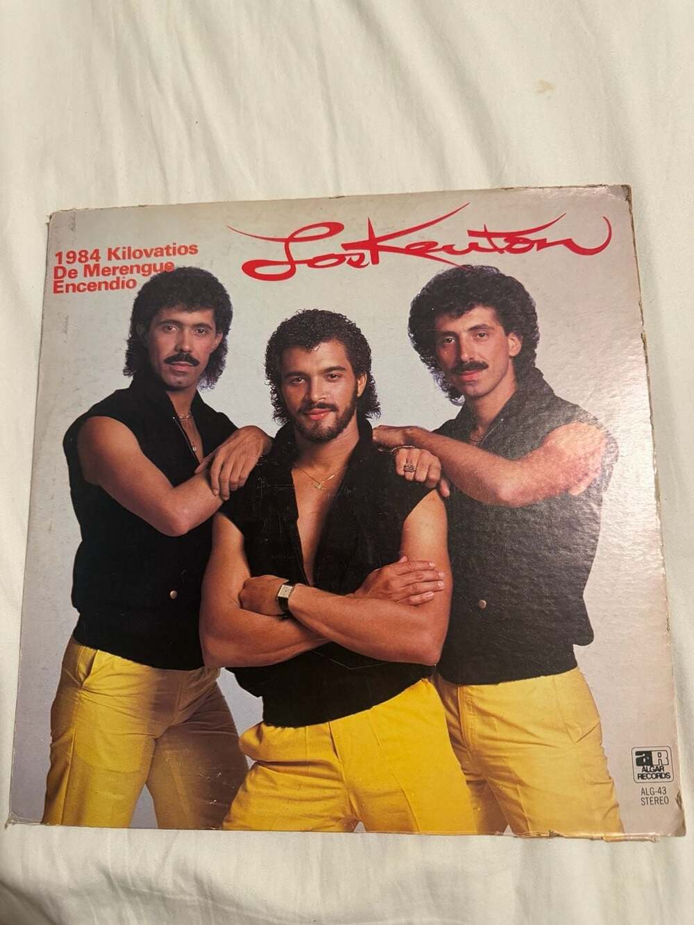 Los Kenton - 1984 Kilovatios De Merengue Encendio Vinyl LP Record